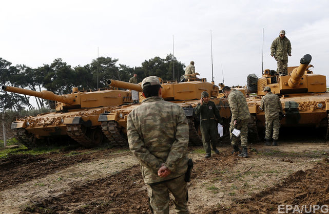 Турция начала наземную операцию в сирийском Африне