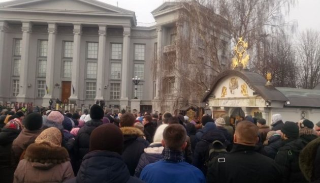 Минкульт: часовня возле Десятинной церкви в Киеве - незаконна