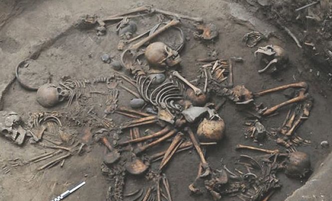 Археологи нашли в Мексике необычное кольцевое захоронение