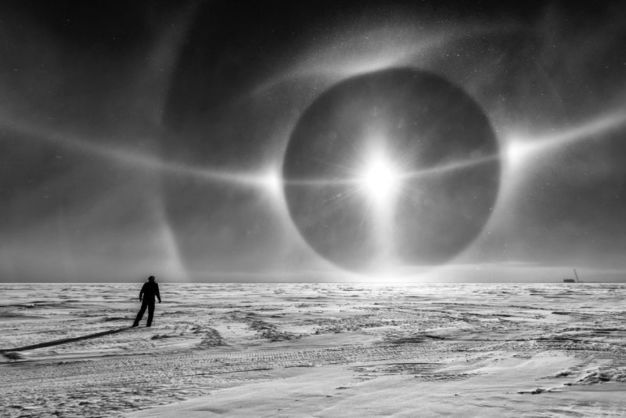 В Антарктике сфотографировали "инопланетный" пейзаж