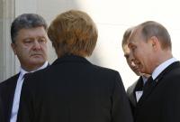 Начались переговоры между Порошенко, Олландом, Меркель и Путиным