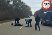 ДТП под Киевом: КАМАЗ раздавил ногу велосипедистке