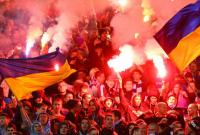 Полиция арестовала двух фанатов Волыни, которые жгли файеры во время матча против Динамо