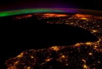 NASA показало, как выглядит полярное сияние с борта МКС (видео)