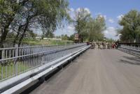 В Луганской области открыли отремонтированный мост через реку Айдар