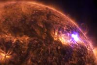NASA опубликовало видео сверхвысокой четкости вспышки на Солнце (видео)
