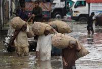 В результате наводнений в Пакистане погибли более 40 человек