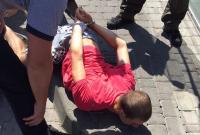 Киевского патрульного задержали на взятке