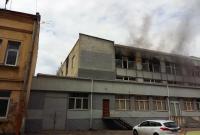 Пожар произошел в одном из цехов во Львове