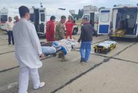 В Одессу доставили 3 раненых украинских военных из зоны АТО