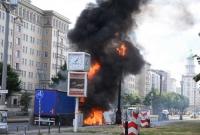 В центре Берлина взорвался грузовик