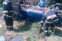 Автомобиль упал с моста в Кировоградской области