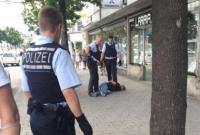 В Германии мужчина с мачете напал на прохожих, есть жертвы