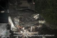 Две машины подожгли ночью в Мукачево