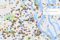 В интернете появилась карта покемонов Киева