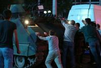 Число задержанных после переворота в Турции составило до 15 тысяч человек