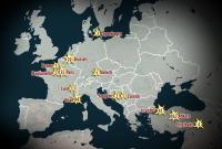 В Европе составили "Карту террора": за 2 года в результате нападений погибли 443 европейца