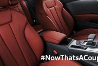 Компания Audi показала салон купе A5 нового поколения