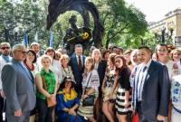 П.Порошенко принял участие в официальном открытии памятника Т.Шевченко в Софии