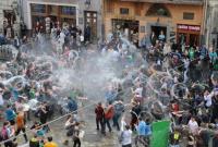 Полиция рассказала, как народная традиция во Львове стала хулиганством