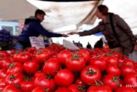 В России раздавили тракторами 20 тонн турецких помидоров