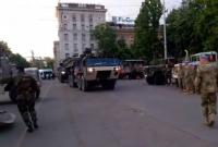 Американская военная техника проехалась по центру Кишинева