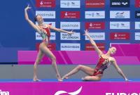 Украинские синхронистки завоевали "серебро" на чемпионате Европы