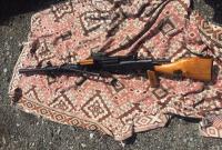 В селе Днепропетровской области полицейские обнаружили в Жигулях пулемет
