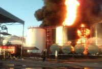 Пожар на нефтебазе БРСМ: полиция завершила следствие