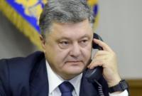 Порошенко: для продолжения диалога РФ должна вывести войска из оккупированной части Донбасса