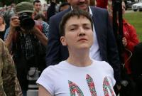 Савченко пожелала россиянам встать с колен