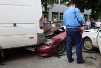 В пьяном ДТП в Киеве пострадал водитель и 4 авто