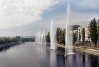На День Киева на Русановском канале откроют самый большой в городе фонтан с подсветкой