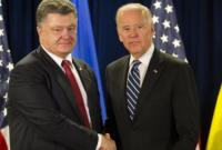 Порошенко и Байден констатировали ухудшение ситуации на Донбассе