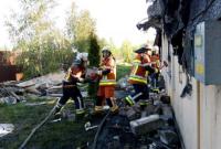 Предварительной причиной пожара в Леточках назвали неисправную электропроводку