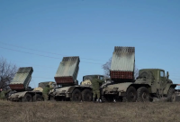 Боевики из "Градов" били по опорным пунктам АТО в Невельском и Красногоровке (видео)