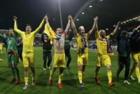 Сборная Украины по футболу выиграла сотый матч в истории