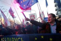 В Беларуси прошла демонстрация за европейское будущее