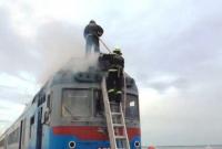 Пожар произошел в поезде, который следовал в Польшу