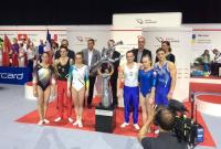 Украинские гимнасты завоевали победу на турнире в Швейцарии