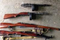 Коллекцию оружия изъяли у жителя Донецкой области