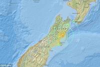 В Новой Зеландии объявлена угроза цунами из-за мощного землетрясения