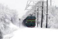 В Украине из-за снегопада задержки в движении отдельных поездов превышают 3 часа