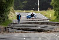 В Новой Зеландии из-за землетрясения прорвало дамбу