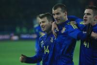 Украина сохранила позиции в рейтинге ФИФА