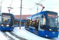 В Киеве вывели на маршрут второй трамвай польского производства