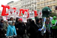 В Польше протестовали против ЗСТ с США и Канадой