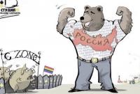 В Кремле отказались от комментариев о противоречивой карикатуре, опубликованной посольством РФ в Лондоне