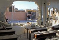 Франция обвинила Россию и Сирию в бомбардировке школы в Идлибе