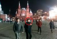 Савченко прогулялась по Красной площади в Москве